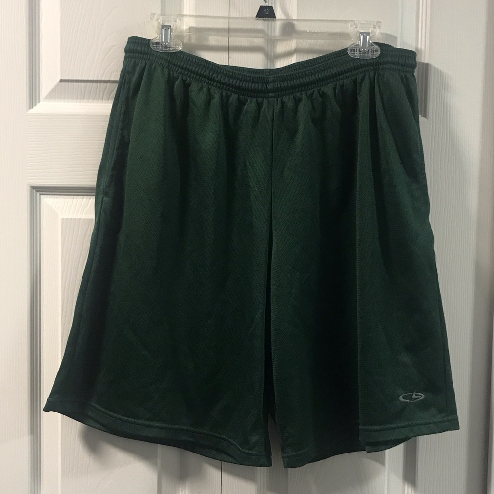 Champion Dark Green Athletic Shorts
